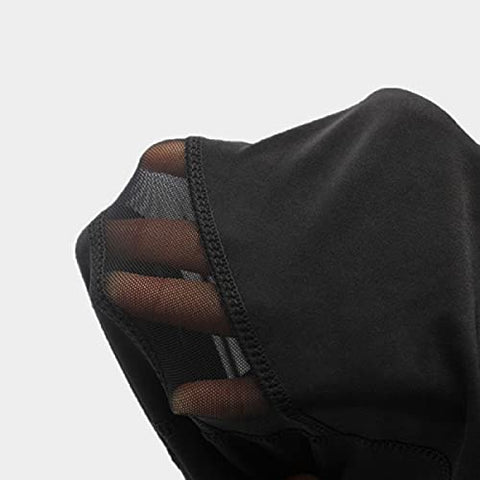 Image of BLINKIN Women's Stretch Fit Yoga Pants & Tights with Mesh Insert & Side Pockets(2012,Color_Black,Size_2XL)