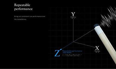 Image of KAMUI Clear Laminated Pool Billiard CUE TIP - 1 pc (Soft, 13 mm)