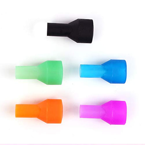 Image of AXEN On-Off Bite Valve with 5 Color Mouthpieces, Pack of 6