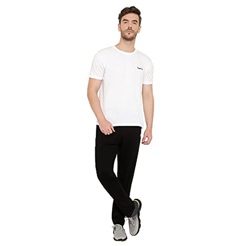 Image of ENDEAVOUR WEAR Men's Regular Fit Track Pant (EWTS_CTNBLACKTRACK_M_Black_M)