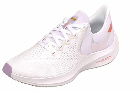Image of Nike Women's WMNS Zoom Winflo 6 Magic Ember-White-Violet Star Low TOP (CW2638-181)