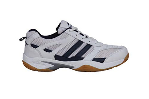 Image of Unisex- Adult White Badminton Shoes - 9