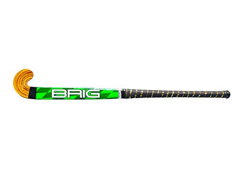 Image of BAS Vampire Brig Fiber Glass Hockey Stick with Leather Grip, Junior Size, Assorted Colours