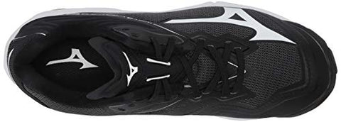 Image of Mizuno Women's Wave Lightning Z6 Volleyball Shoe, Blacksilver, 8 B US