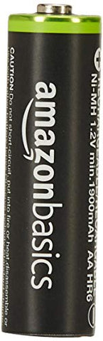 Image of AmazonBasics 8 Pack AA Ni-MH Pre-Charged Rechargeable Batteries, 1000 Recharge Cycles (Typical 2000mAh, Minimum 1900mAh) - Packaging May Vary