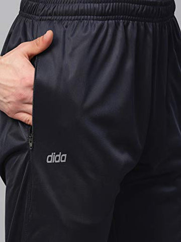 Image of DIDA Men's Polyester Tracksuit (D1283Navy_XL_Navy & Classic Blue_X-Large)
