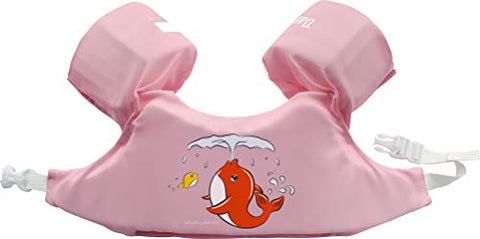 Image of Dark Lightning Kids Pool Floats for 2-6, Swim Vest with Water Wings for 30-50 Pounds Boys and Girls, Best Toddlers Life Jacket Floatation in Puddle/Beach, Be A Jumper
