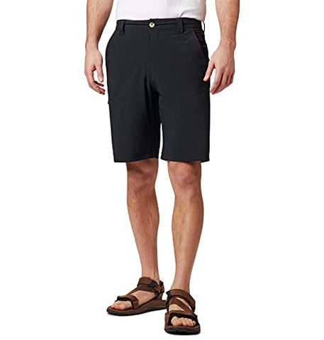 Image of Columbia Sportswear Men's Big Grander Marlin II Offshore Shorts, Black, 44 x 10