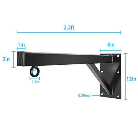Image of Aoneky Wall Mount Heavy Bag Hanger - Heavy Duty Punching Bag Hanger - Boxing Bag Mounting Bracket