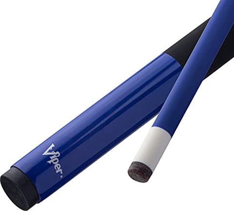 Image of Viper Graphstrike 58" 2-Piece Fiberglass Graphite Composite Billiard/Pool Cue, Blue