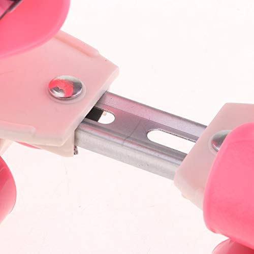 AUTHFORT Roller Skates for Girls Age Group 7-12 Years Adjustable Inline Skating Shoes with School Sport-Multi Colour