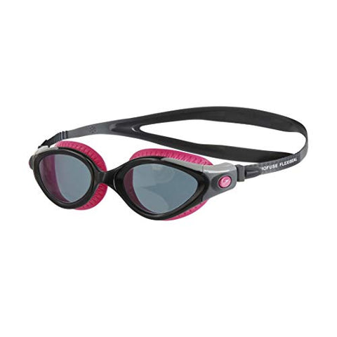Image of Speedo 811314B980 Futura Biofuse Female Goggles, 1SZ (Pink)