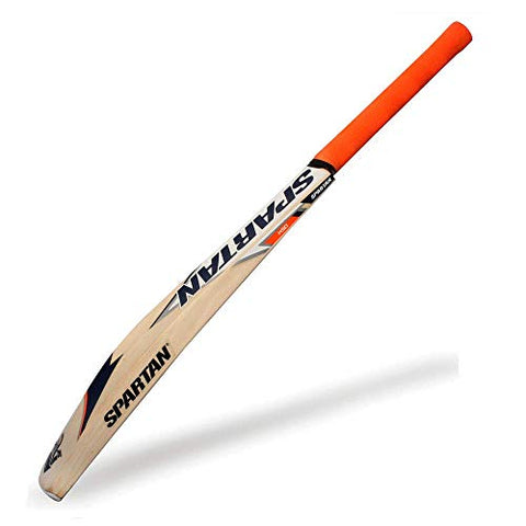 Image of Spartan MSD Edition Grade 3 Kashmir Willow Cricket Bat ( Size: Short Handle,Leather Ball )