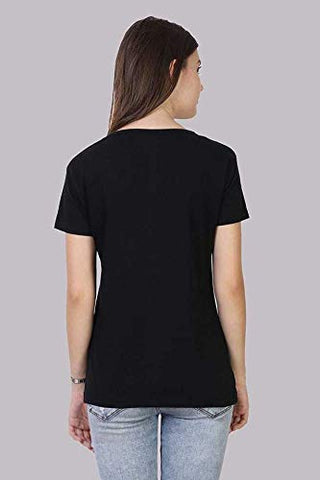 Image of VEERAA CLOTHING Womens Regular Fit Half Sleeve Red,Black,Grey,Royal Blue T Shirt Pack of 4