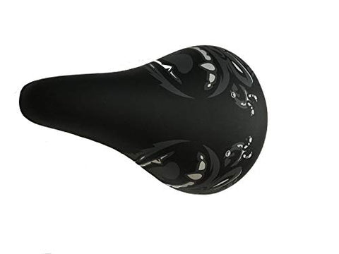 Image of ShreNik Classy Looks PU Cushion Form Saddle Seat for 12T, 14T, 16T, 20T Size Bicycle, Kids Cycle (Multicolour)
