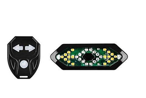 Image of FASTPED ® Bicycle Tail Light USB Rechargable Smart Wireless Remote Control Turn Signal Warning Lamp Bike Taillight