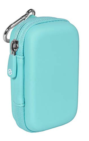 Image of GETGEAR case for EKG/ECG Heart Rate Monitor Like SonoHealth, EMAY, OXPROVO, CONTEC, Facelake (Mint Green) Note: CASE ONLY
