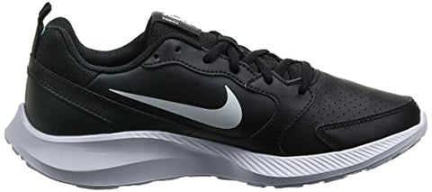 Image of Nike Women's WMNS Todos Black/White Leather Running Shoes-4 UK (6 US) (BQ3201-001)