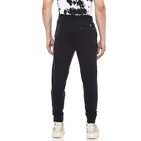 Image of Spunk by FBB Men's Regular Fit Track Pants (1001944477_Navy_X-Large)
