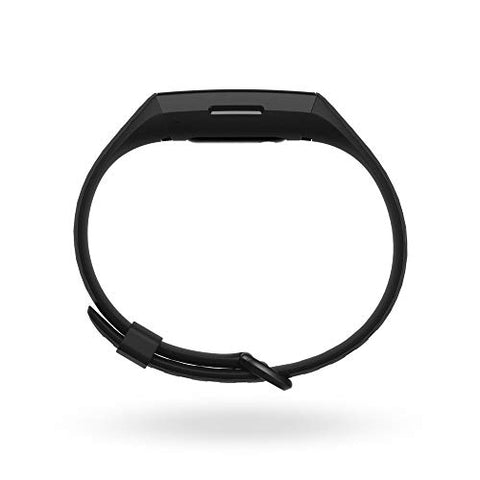 Image of Fitbit Charge 4 Fitness and Activity Tracker with Built-in GPS, Heart Rate, Sleep & Swim Tracking, One Size (S & L Bands Included) (Black)