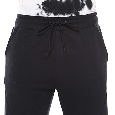 Image of Spunk by FBB Men's Regular Fit Track Pants (1001944477_Navy_X-Large)