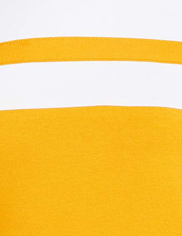 Image of Amazon Brand - Symbol Women's Regular T-Shirt (AW20SYTSMPB10_Mustard L)