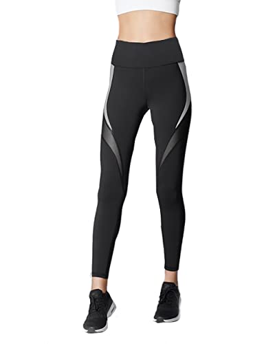 Neu Look Gym wear Leggings Ankle Length Workout Pants with Phone Pockets |  Stretchable Tights | Mid Waist Sports Fitness Yoga Track Pants for Girls