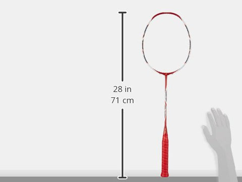 Image of Yonex Arcsaber 11 strung Badminton Racquet ( Red , G4 , 85-92 grams , 20-25 lbs)