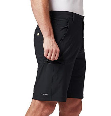 Image of Columbia Sportswear Men's Big Grander Marlin II Offshore Shorts, Black, 44 x 10