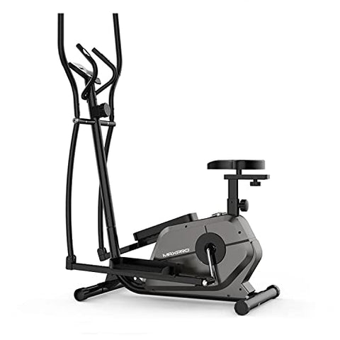 Image of WELCARE MP 6066 Elliptical Cross Trainer with LCD Display, Adjustable SEAT, Hand Pulse Sensor, Adjustable Resistance for Home USE (DIY Installation with Video Call Assistance)