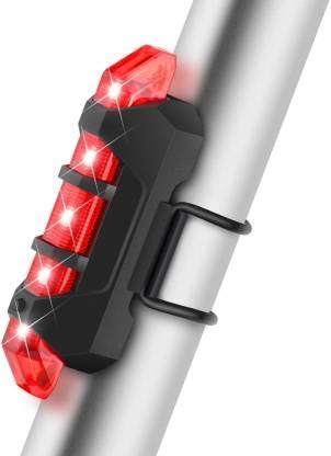 Image of AFPIN Combo of Rechargeable Head Cycle Light and Cycle Tail Light Cycle Light for Bicycle