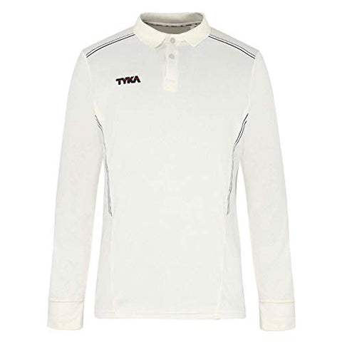 Image of TYKA Prima Cricket Full Sleeves Top (Off White, 3XL)