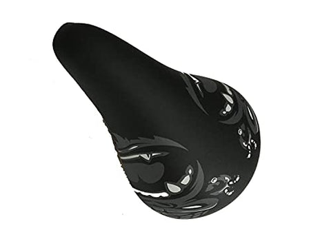 Image of ShreNik Classy Looks PU Cushion Form Saddle Seat for 12T, 14T, 16T, 20T Size Bicycle, Kids Cycle (Multicolour)
