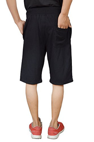Image of MARK LOUIIS Men's Gym Shorts (ML-SHORTS-1001_Black_X-Large)