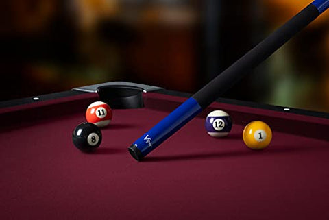 Image of Viper Graphstrike 58" 2-Piece Fiberglass Graphite Composite Billiard/Pool Cue, Blue