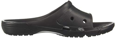 Image of Crocs Unisex Adult Coast Slide Black Slipper-9 UK (43.5 EU) (205315-001)