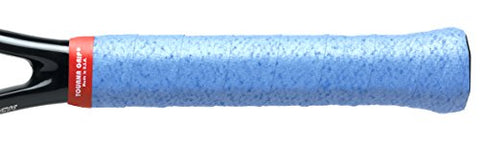 Image of Tourna Grip XL Original Dry Feel Tennis Grip TG-1-XL , 3 Grips on Roll, Blue (99 cm x 29 mm)