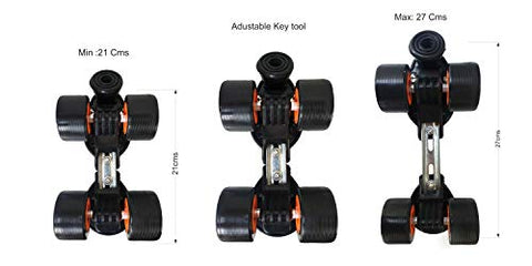 Image of Jaspo Insane Adjustable Roller Blade Skates Suitable for Age Group (6-14 Years) (PRO)