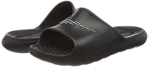 Image of Nike Women's W Victori One Shwer Slide White Black Gymnastics Shoe (CZ7836-001), 5.5 UK (7.5 US)