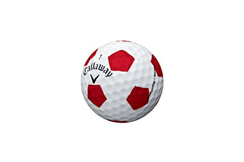 Image of Callaway Chrome Soft Golf Balls, Prior Generation, (One Dozen), White/Truvis Pattern