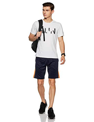 Image of Amazon Brand - Symactive Men's Regular Shorts (AW17-SYSP-07A_Navy _Medium_Navy_Medium)