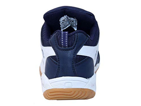 Image of ZEEFOX Ryder Men's (Non-Marking) PU Badminton Shoes Navy Blue