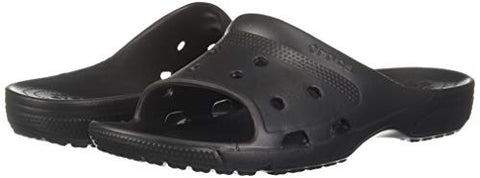 Image of Crocs Unisex Adult Coast Slide Black Slipper-9 UK (43.5 EU) (205315-001)