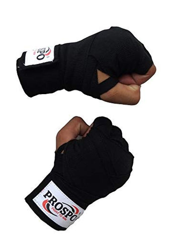 Image of PROSPO Boxing Mexican Stretch/Handwraps/Spandex Bands/Hand Bandage/Protectors/Muay Thai/MMA/Kick Boxing/Cross Fit/Aerobics/Punch Bag Training/Speed Ball Training/ 180" - (Pack of 1 Pair)