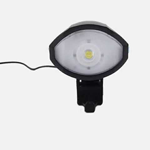 Image of RYLAN USB Rechargeable Bike Horn and Light 140 DB with Light 3 Modes Super Bright 250 Lumens (Black)