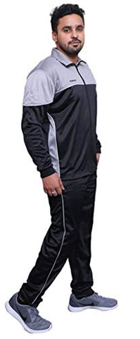 Image of TEMPEST Sports Tracksuit For Men; Grey; XXL