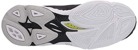 Image of Mizuno Women's Wave Lightning Z6 Volleyball Shoe, Blacksilver, 8 B US