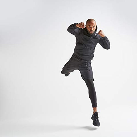 Image of Domyos 8542795 Fsw 500 Fitness Cardio Training Sweatshirt (Size: Large, Color: Black)