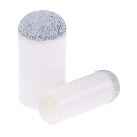 Image of MeiMeiDa 100 Pieces Slip On Pool Cue Tips, cue Stick Tips 9mm 10mm 11mm 12mm 13mm Billiard cue Tips with Box