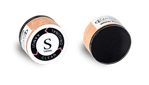 Image of KAMUI Clear Laminated Pool Billiard CUE TIP - 1 pc (Soft, 13 mm)